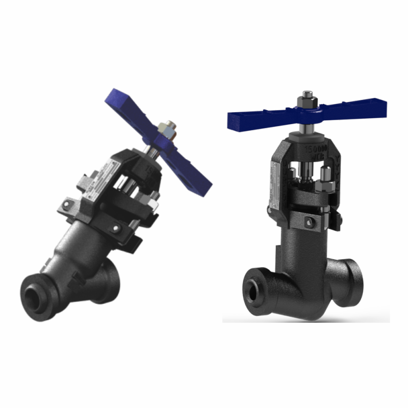 Stop Forged Globe Valve for Vent and Drain Application in High Pressure and Severe Service