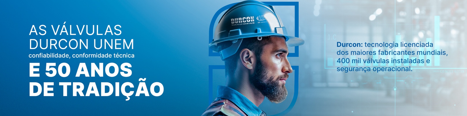 Válvulas industriais que geram valor