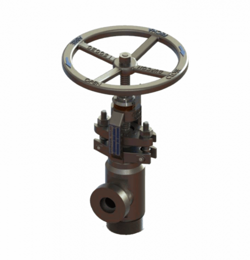 Válvula de Controle e Descarga Contínua tipo Agulha - Mod. ADP Válvula de Controle e Descarga Contínua tipo Agulha - Mod. ADP