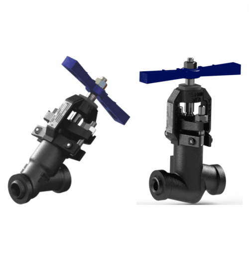 Válvula Globo Forjada para Bloqueio e Dreno de alta Pressão/ Serviço severo - corpo Y e T Válvula Globo Forjada para Bloqueio e Dreno de alta Pressão/ Serviço severo - corpo Y e T