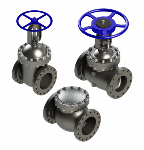 Válvulas Gaveta, Globo e Retenção Tampa aparafusada Válvulas Gaveta, Globo e Retenção Tampa aparafusada