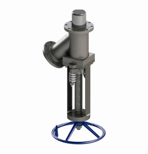 Válvula Fundo de Tanque Tipo Pistão Válvula Fundo de Tanque Tipo Pistão