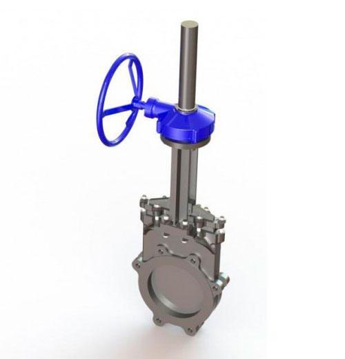 Válvulas Guilhotina Faca não Passante Vedação Bidirecional Válvulas Guilhotina Faca não Passante Vedação Bidirecional